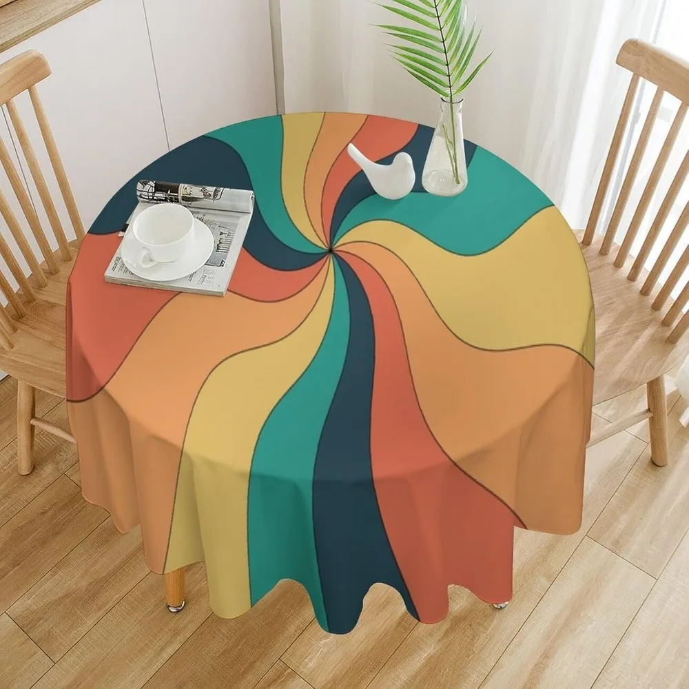 Retro Groovy Swirl ronde tafel - Century Textile & Sewing Supply Avenue C North Saskatoon Sk recensie en prijs