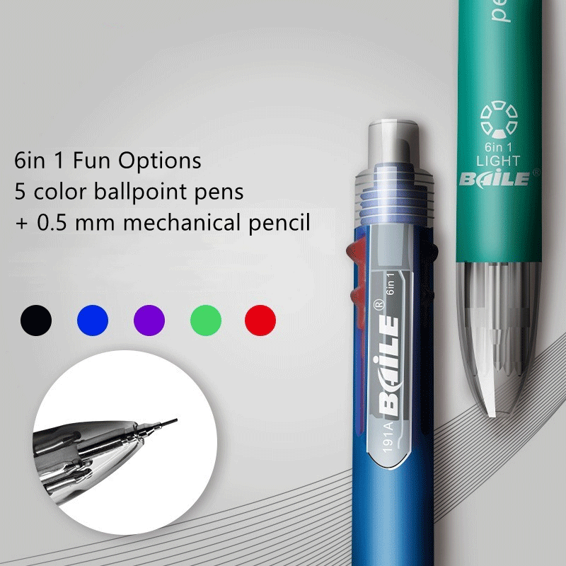6 In 1 Multicolor Pen Balpen S - Staedtler Pencil Lumocolor recensie en prijs