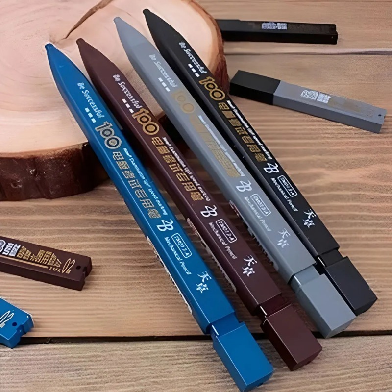 2B-set met mechanische potlode - Staedtler Pencil Lumocolor recensie en prijs
