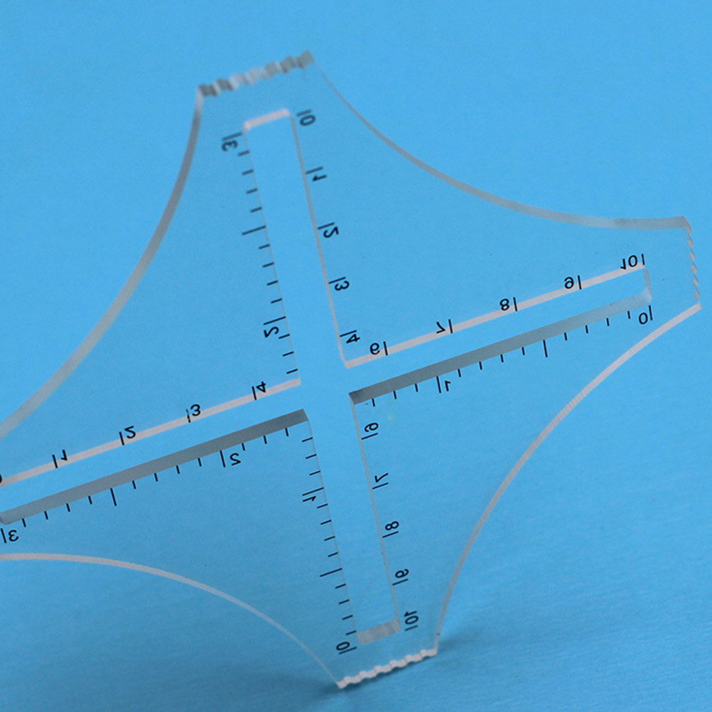 Transparante breiplaat voor he - Sewing Gauge Ruler recensie en prijs