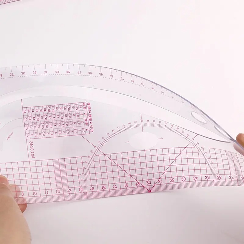 6 STKS Franse Curve Liniaal Za - Sewing Gauge Ruler recensie en prijs